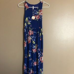 Pinkblush maternity maxi dress